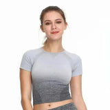 Women's Moisture-Wicking Workout Crop Top-1