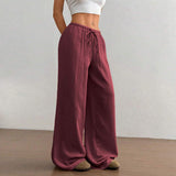 Plus Size Wide Leg Lounge Pants