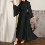 Middle Eastern Flare Sleeve Maxi