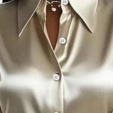 Puff Sleeve Ruffle Blouse