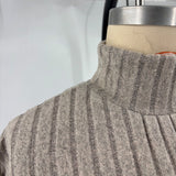 Turtleneck Slim Mini Dress