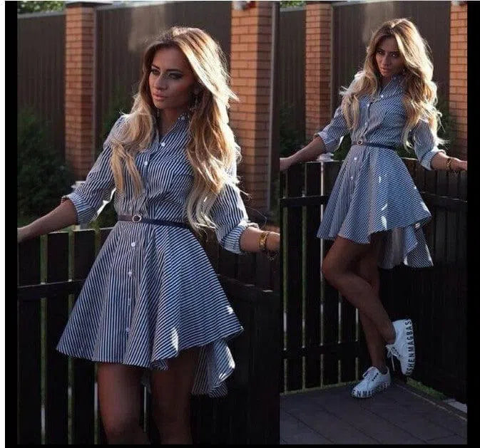 ebay fast selling female long sleeved dress-3