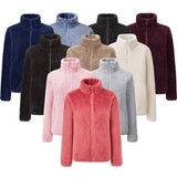 Coral fleece jacket-1