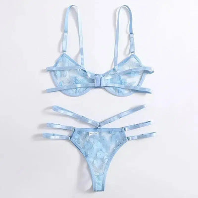 Lingerie Suit Ladies Sky Blue-1