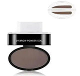 Eyebrow Powder Stamp Tint Stencil Kit Cosmetics Professional-Lightbrown-9