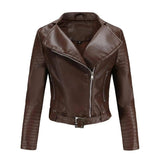 Hooded Fur Lining Coat Motorcycle-16