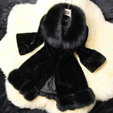 Imitation Fur Rabbit Hair Splicing Big Hair Collar Slim-6