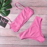 Lace Split Swimsuit Feminine Bikini Factory Direct Supply-3