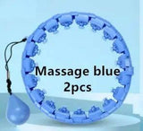 Lazy Woman With Abdomen And Waist Weight Loss And Fitness-Massageblue2pcs-44