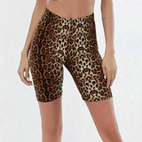 Leopard print base yoga pants-Leopard-16