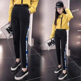 Casual sports pants female thin section students Korean-2-2