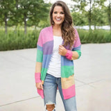 Women's Lightweight Long Knit Cardigan-colour-4