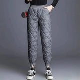 LOVEMI - Lovemi - Down cotton trousers for women