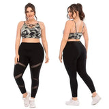 LOVEMI - Lovemi - European And American Fitness Suits Plus Size Yoga