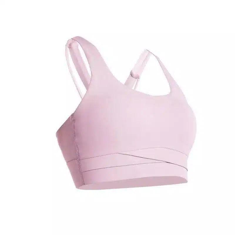 LOVEMI - Lovemi - European And American Nude Sports Fitness Bra,