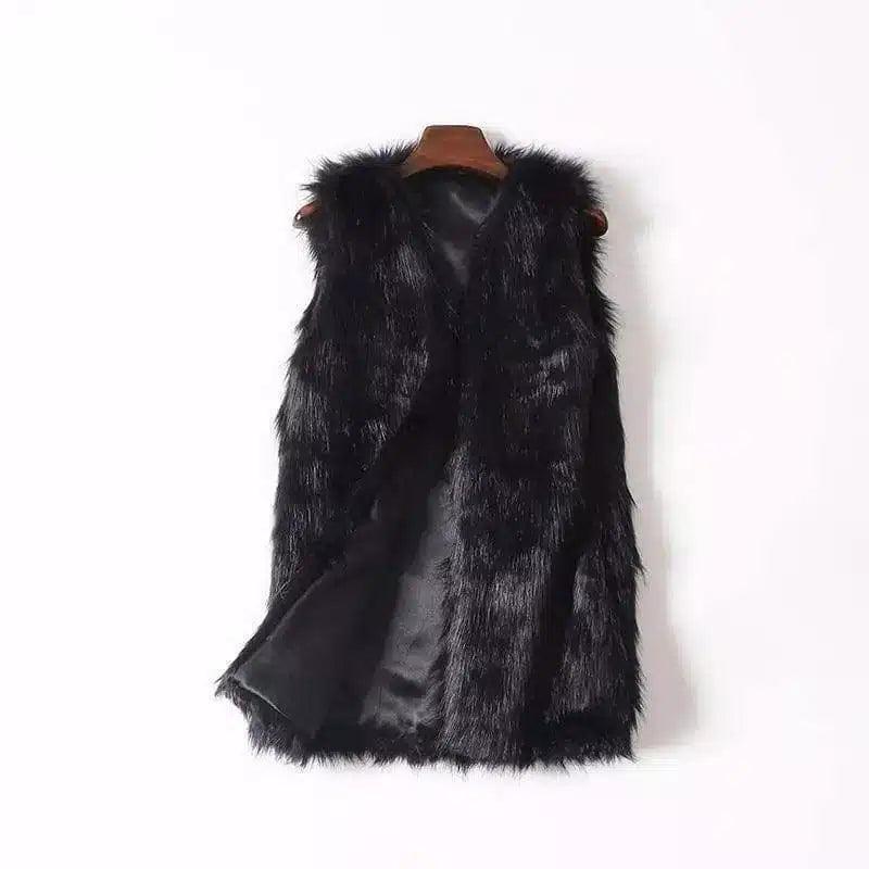 Trendy Faux Fur Vests for Women | Stylish & Cozy-Speckle color-5