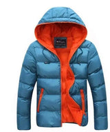 High Quality Candy Color Mens Jackets-Blue-4