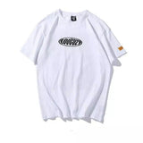 Hip hop couple short sleeve-white-3