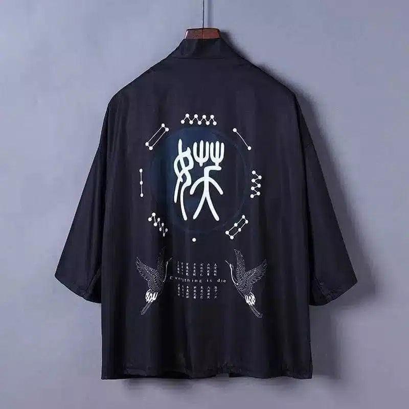 Kimono cardigan boys and girls thin coat-Demon type-6