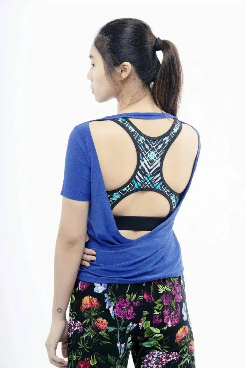 Ladies knitted open back top . Brand HYDRA-S-5