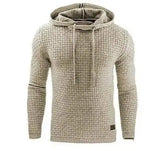 LOVEMI - Lovemi - Long Sleeve Warm Hooded Sports Jacquard Sweatshirt