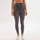 LOVEMI - Lovemi - Nine-point legging yoga pants with straps