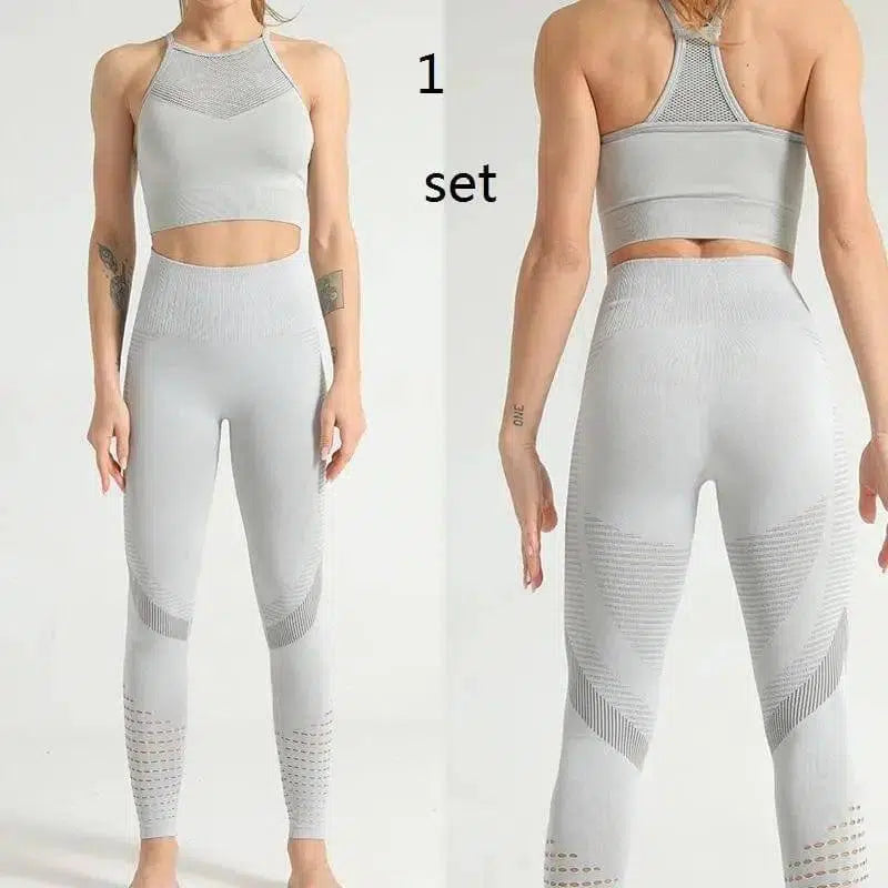 LOVEMI - Lovemi - Quick-drying Breathable High-waist Mesh Tight Yoga