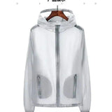 Summer Thin Breathable Windbreaker Plus Size Couple Skin-1 color-1