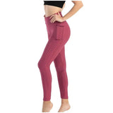 Women's High Stretch Hip-lifting Slim-fit Sweat-absorbent-Bean Paste-7