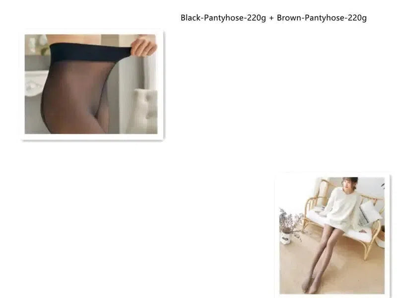 Maternity Silk Tights in Grey, Black, Brown-22