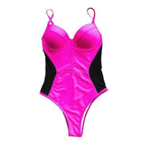 one-piece bikini-Rosered-3