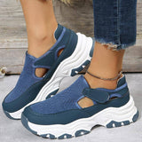 Mesh Sport Shoes Women Fashion Outdoor Flat Heel Round Toe-2