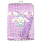 Polar Dot Baby Blanket Blanket born Baby Swaddle Wrap-Purple-7