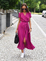 Chic Floral Maxi Dress - Summer Fashion-9