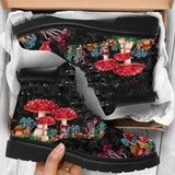 Printed high-top boots women-3