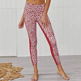 LOVEMI - Lovemi - Printed stitching leggings