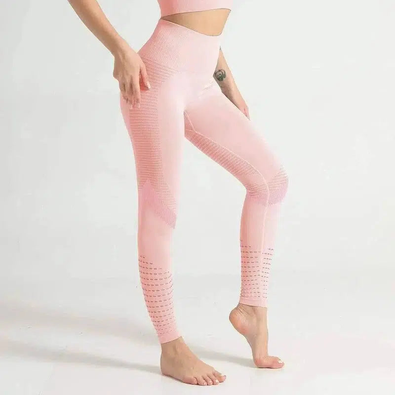 LOVEMI - Lovemi - Seamless knit yoga pants