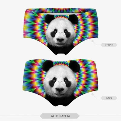 Panties Wholesale 3d Print Cat Cotton Underwear Women-4-8