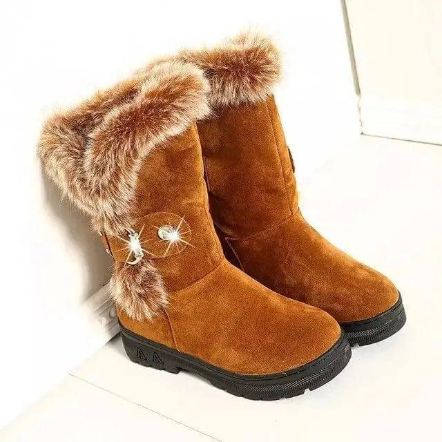 Snow Boots Women Autumn And Winter Flat Platform-5