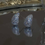 Stunning Earrings Styles for a Sparkling Look-Zircon Water Drop Earrings-4