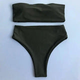 Summer swimwear bikini-ArmyGreen-6