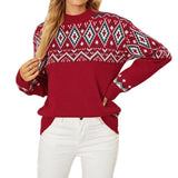 Sweater Loose Pullover Christmas Sweater-10