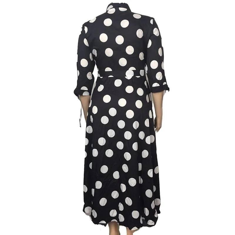 Trendy Polka Dot Dress Styles for Chic Look-5